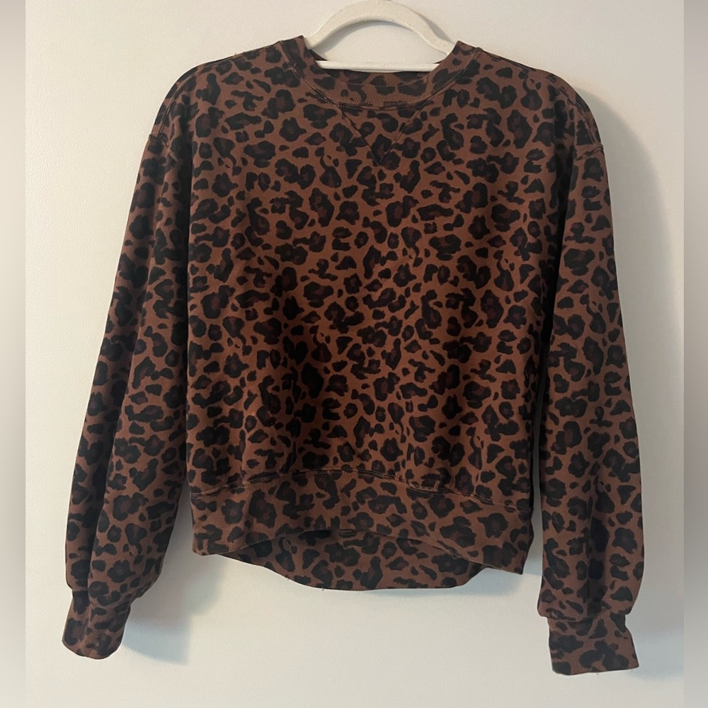 Abercrombie & Fitch Leopard Sweatshirt